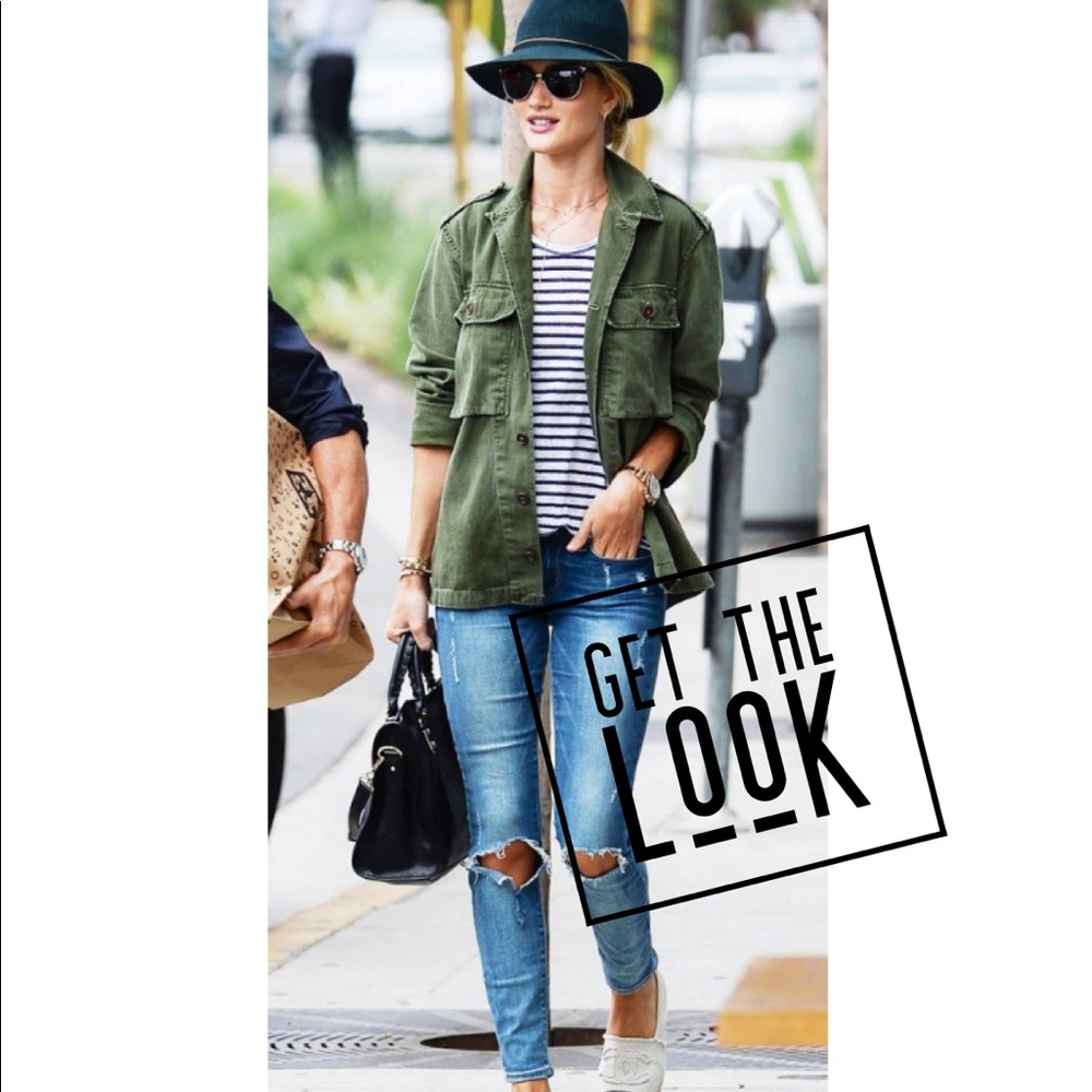 MOVING MAKE AN OFFER 🚛 Army Olive Green Jacket